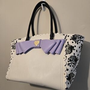 beautiful Y2K rare Betsey Johnson purse tote bag
